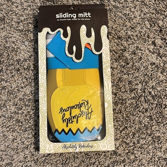 Absolutely Ridiculous YOUTH Sliding Mitt The Simpsons Cowabunga - Picture 1 of 4